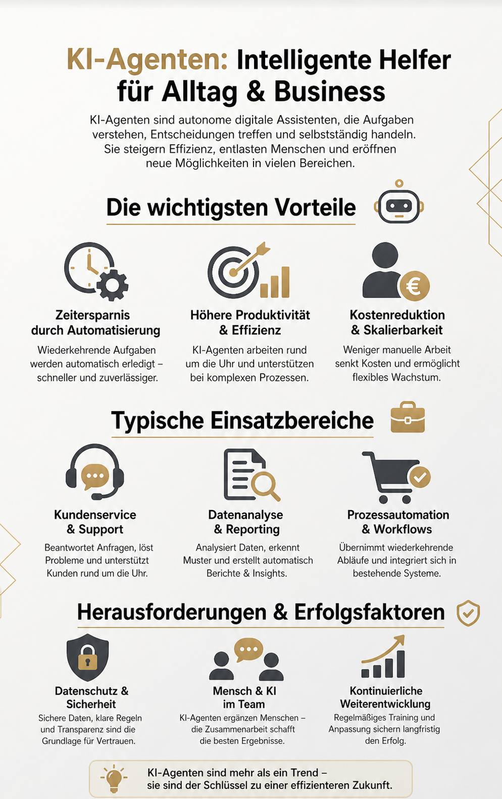 KI-Agenten Infografik