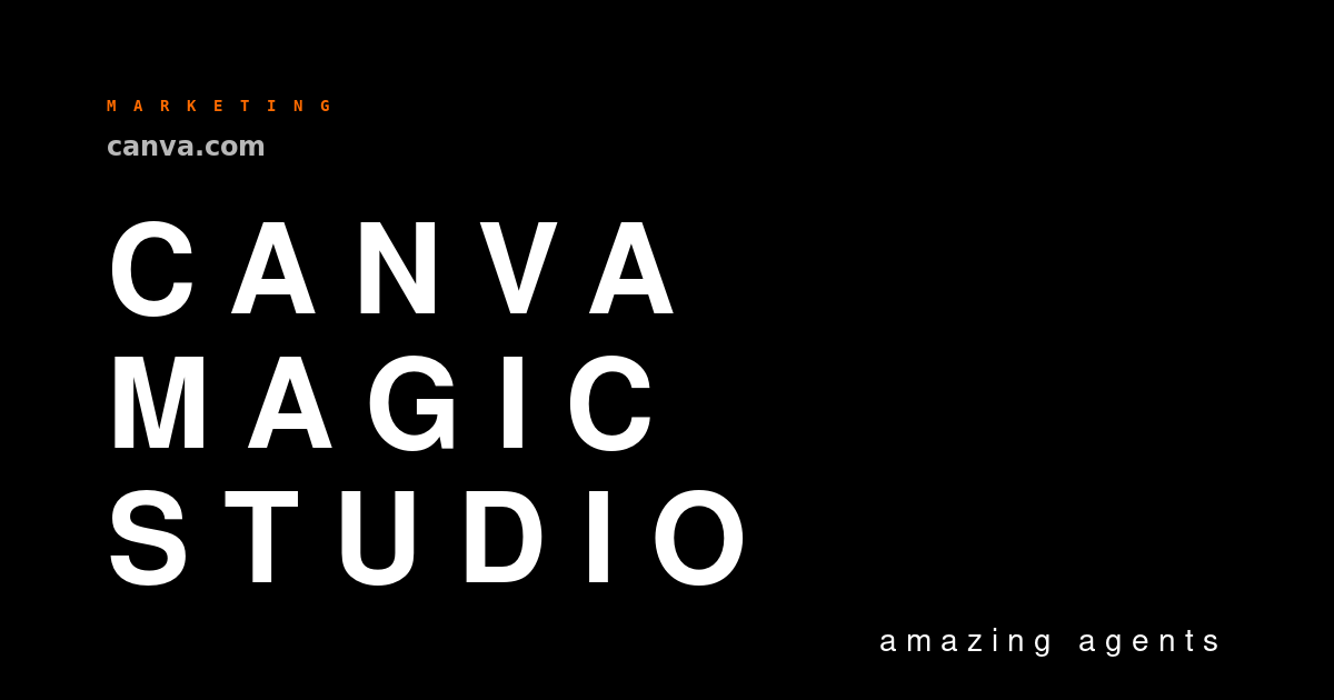 Canva Magic Studio — Brand-Hero