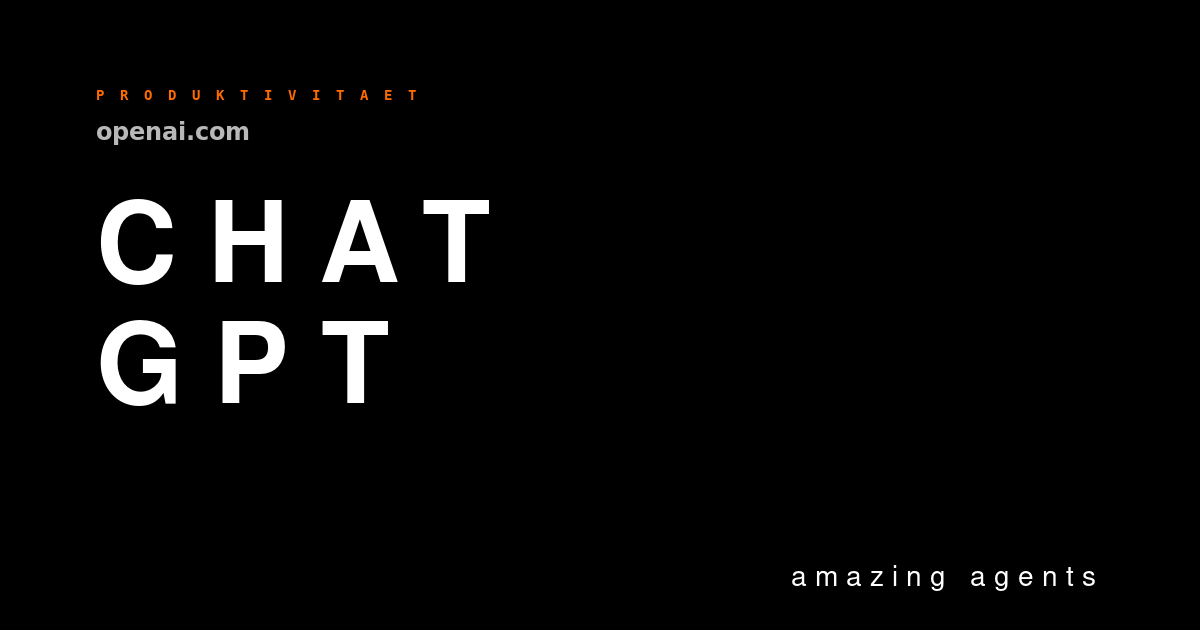 ChatGPT — Brand-Hero