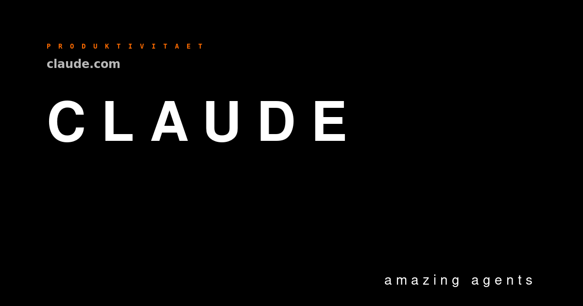 Claude — Brand-Hero