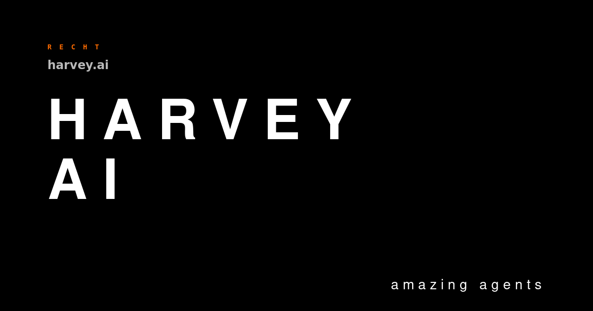 Harvey AI — Brand-Hero