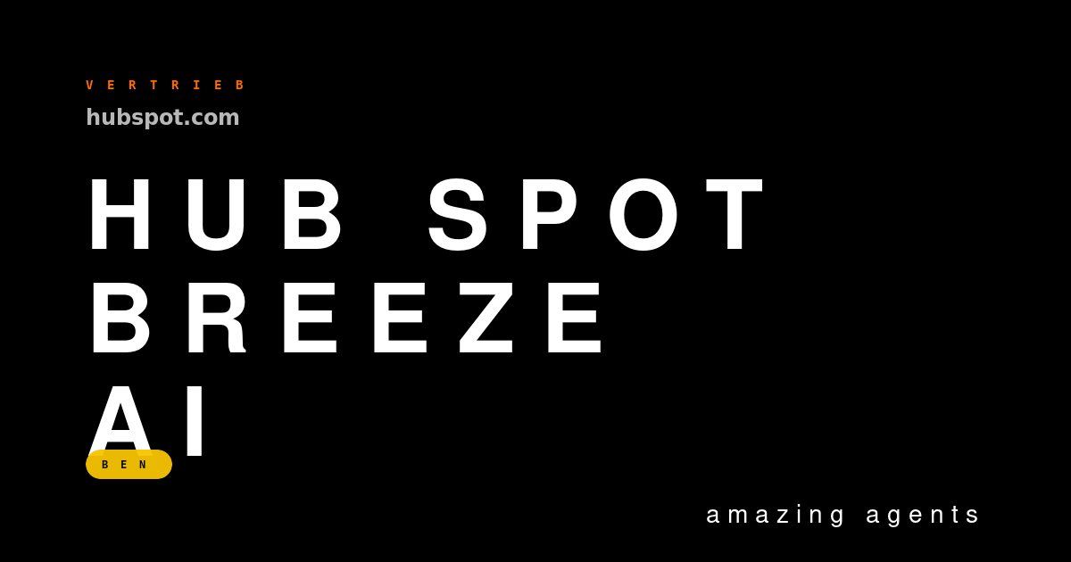 HubSpot Breeze AI — Brand-Hero