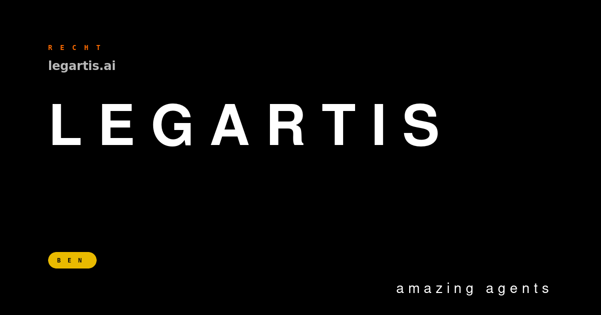 Legartis — Brand-Hero
