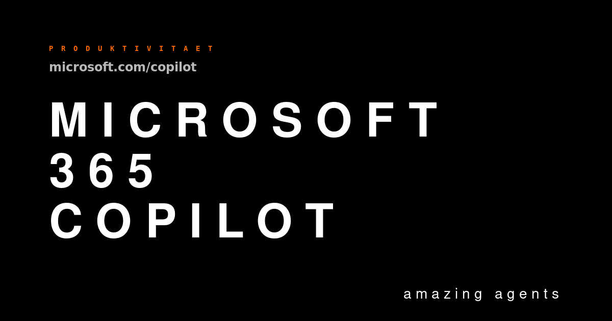 Microsoft 365 Copilot — Brand-Hero